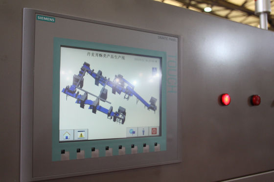 kaufen Siemens PLC-Teig-Laminiermaschinen-Maschinen-Video verfügbar für unterschiedliche Form-Backware Online-Herstellung