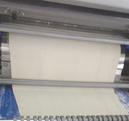 kaufen Mehrfunktionale automatische Pittabrot-Maschine mit Teig-bedeckenden Rollen Online-Herstellung