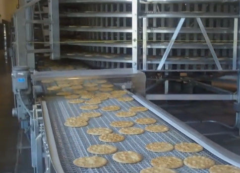 kaufen Mehrfunktionale automatische Pizza, die Maschine 1200 - 5400 Pcs/Hr für ähnlichen Flatbread macht Online-Herstellung