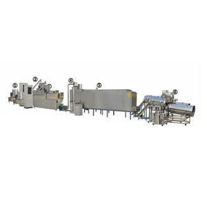 kaufen Industrielles automatisches rundes Eigelb-Blätterteig-Hersteller-Hamburger-Brötchen ringsum Burger-Brot-Herstellungs-Maschine Online-Herstellung