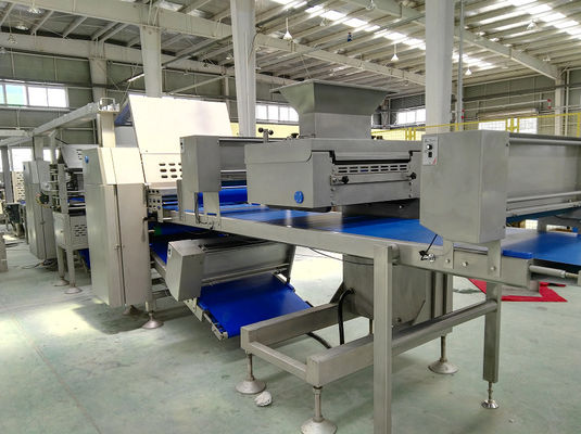 kaufen Flexible Modularitäts-Gebäck-Teig Sheeter-Maschine für verschiedenes Bäckerei-Projekt Online-Herstellung