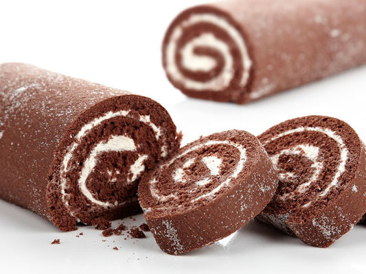 kaufen Kommerzielle Schweizer Rollenfertigungsstraße, Kuchen, der Geräte für Stau gefüllten Rollenkuchen herstellt Online-Herstellung