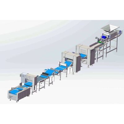 kaufen Automatische Spannungsfreie Teigplattenlinie für hochhydratisierte Baguette, Ciabatta und europäisches Brot Online-Herstellung