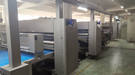 kaufen CER G1200 automatische italienische Pizza-Fertigungsstraße gebacken mit Tunnel-Ofen Online-Herstellung